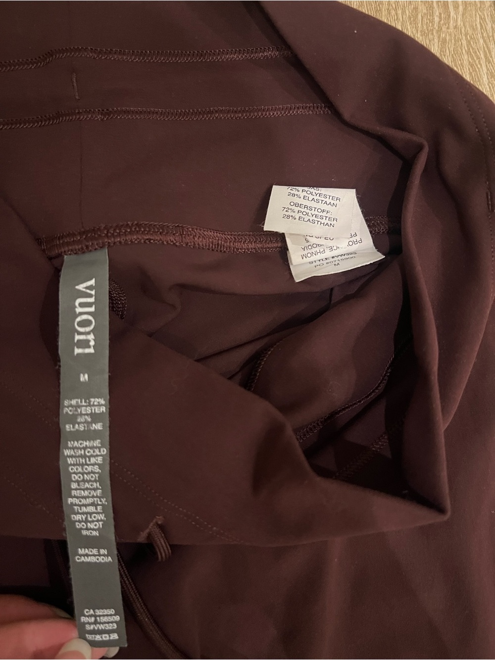 Vuori High-Rise daily Leggings in Ruby size M - Picture 4 of 6